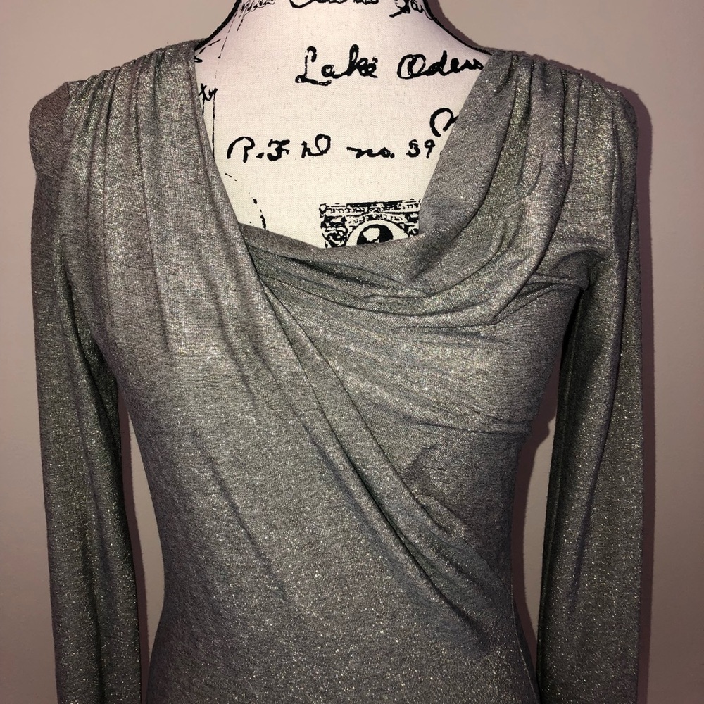 Shimmery Draped Top ✨💕
